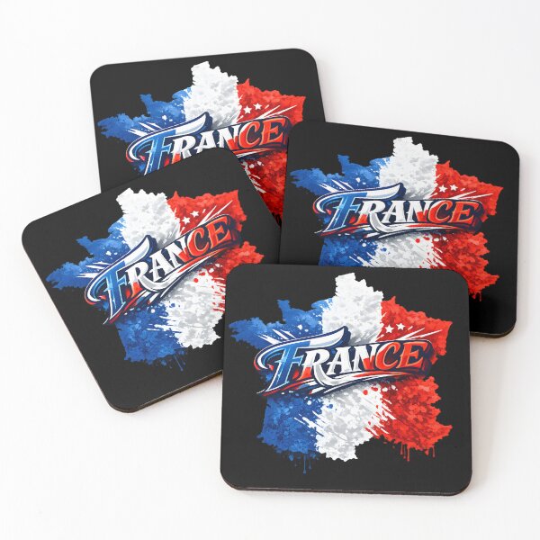 Item preview, France Map Flag – Patriotic designed and sold by darkan1.