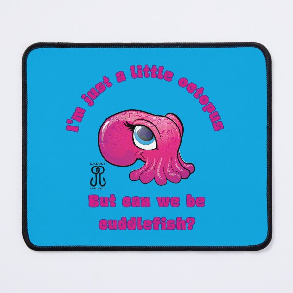 Item preview, Little Chibi Baby Octopus: Can I be your Cuddlefish? designed and sold by Graphic-Galleys.