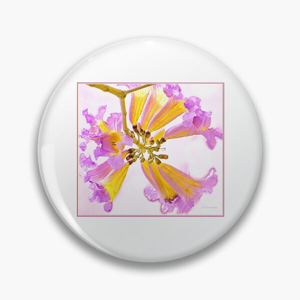 Item preview, Lavender Trumpet Tree Flowers, Digital Art designed and sold by AMacGPhilly.