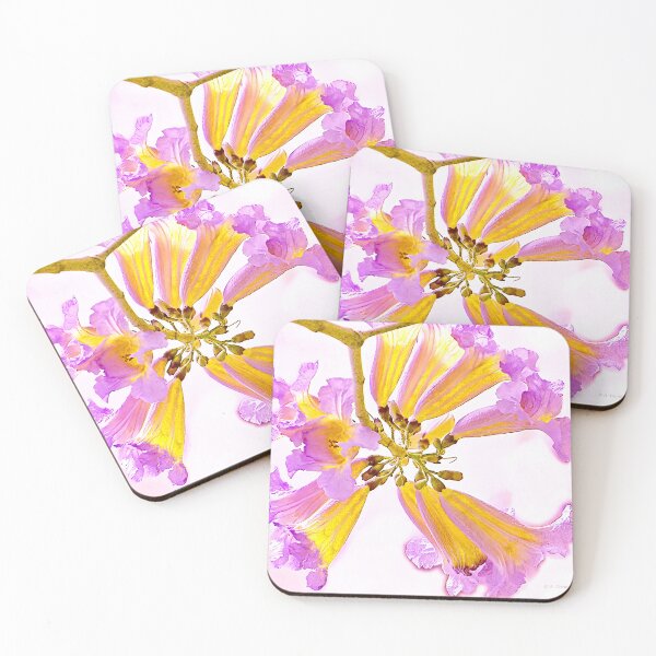 Item preview, Lavender Trumpet Tree Flowers, Digital Art designed and sold by AMacGPhilly.