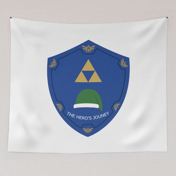 Item preview, The Hero's Journey Legend of Zelda Triforce designed and sold by XYZ LAB by Jesuperman.