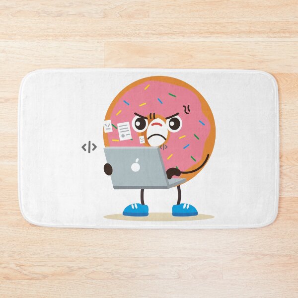 Item preview, Working Donut Laptop Character designed and sold by BetweenForms.