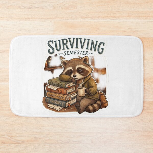 Item preview, Surviving Semester Sticker | College Student Mood designed and sold by CutePlix.