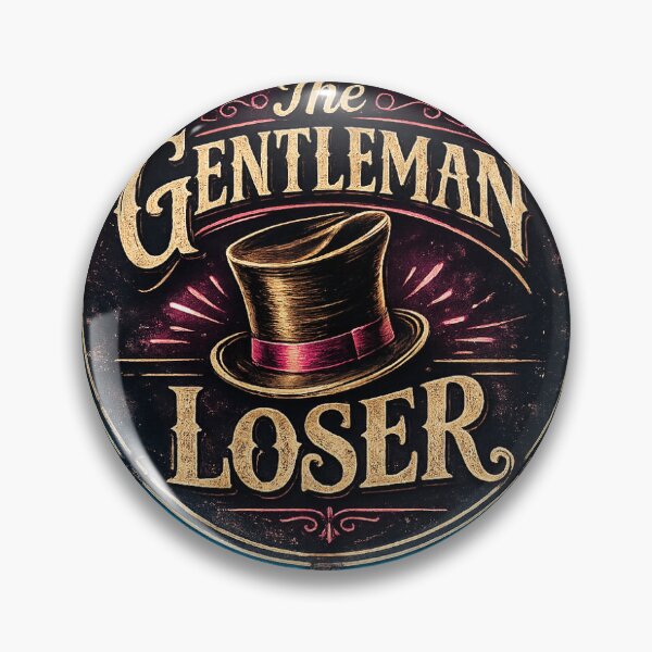 Item preview, The Gentleman Loser designed and sold by holliday303.