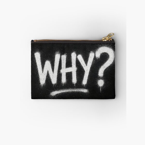 Item preview, "Why?" Graffiti designed and sold by James Damore.