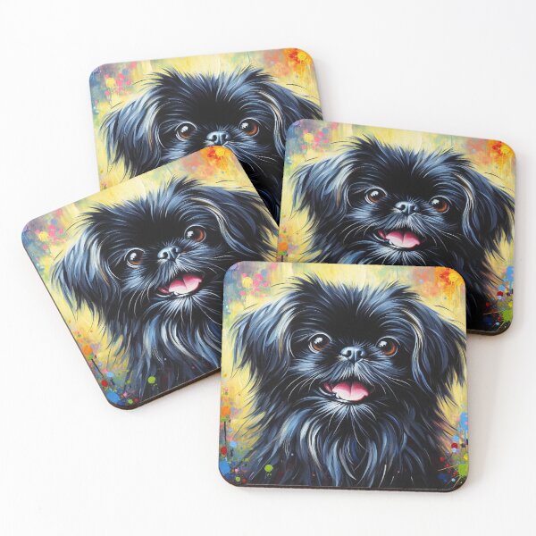 Item preview, Peekapoo Acrylic Art: Gifts for Black Pekapoo Lovers designed and sold by Puppy Puzzles Plus.