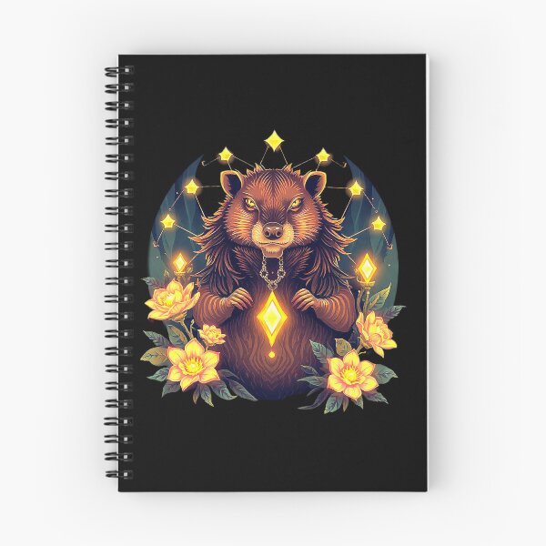 Item preview, Otter – Neon Aura & Flowers designed and sold by Naturalite19.