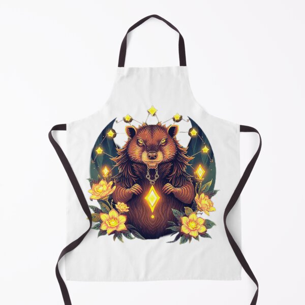 Item preview, Otter – Neon Aura & Flowers designed and sold by Naturalite19.