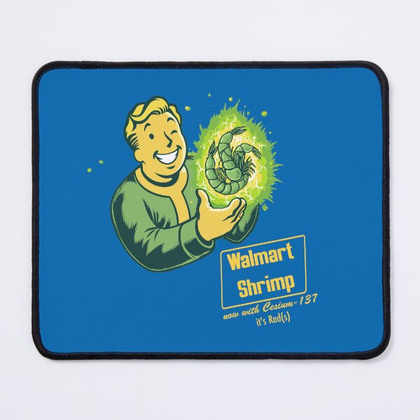 Item preview, Radioactive Shrimp - Blue designed and sold by Ursus Ink.