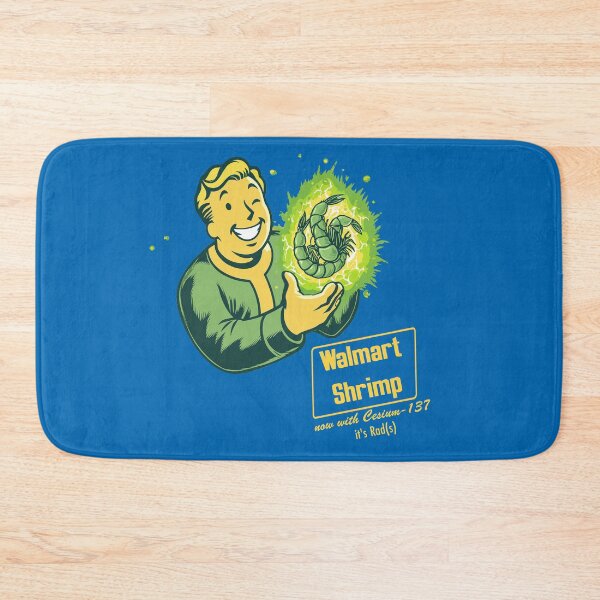 Item preview, Radioactive Shrimp - Blue designed and sold by Ursus Ink.