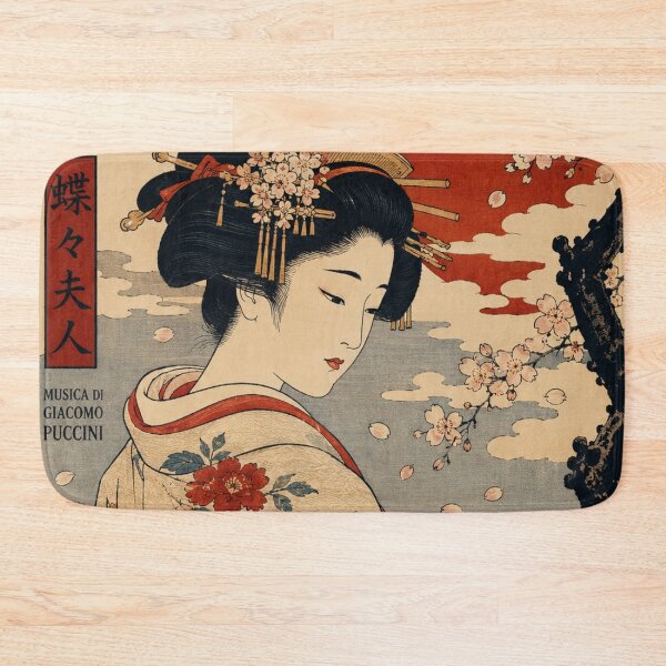 Item preview, Elegant Puccini Madama Butterfly Poster with Japanese Aesthetic and Opera Vibes designed and sold by Analog Aura .