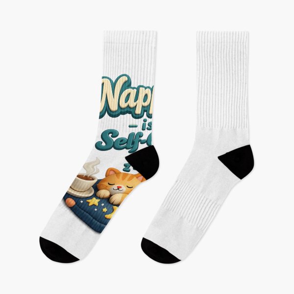 Item preview, Napping Is Self Care Sleepy Cat designed and sold by Dresut.