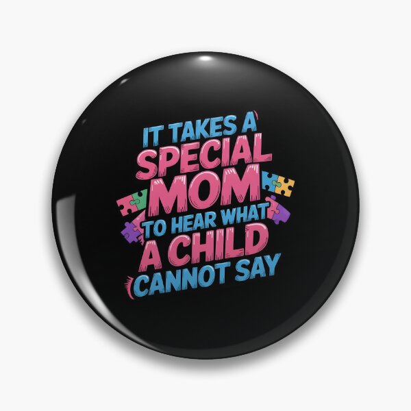 Item preview, It Takes A Special Mom To Hear Autism Mom Design with Neurodiversity Pride designed and sold by Redgiant87x.