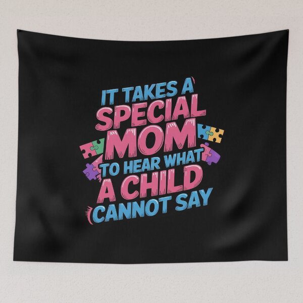 Item preview, It Takes A Special Mom To Hear Autism Mom Design with Neurodiversity Pride designed and sold by Redgiant87x.