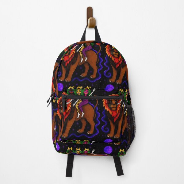 Item preview, Astral Nomads Riding an Ember Lion designed and sold by ZunZunArt.