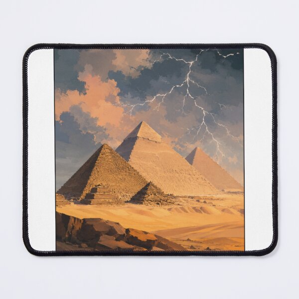 Item preview, Egypt Storm Desert Vintage Poster | RAY Streetwear Aesthetic Graphic Tee designed and sold by RAYapparel.