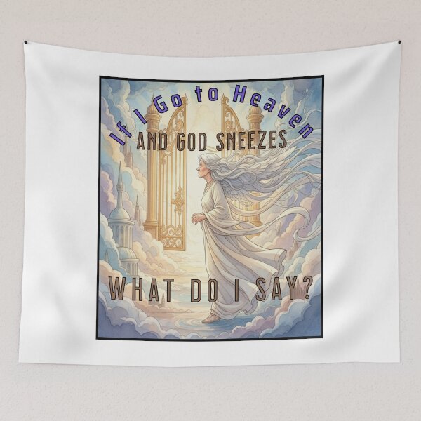 Item preview, ¿Y si Dios estornuda? designed and sold by StreetLogicTees.