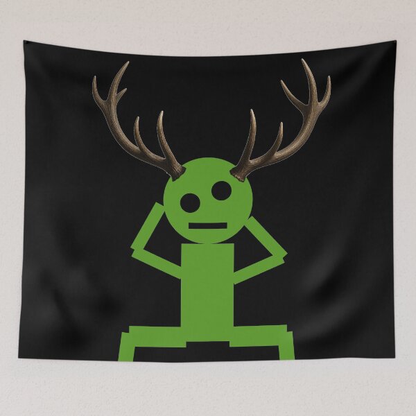 Item preview, Radioactive Wendigo - Retro Pixel Art Cyber Deer designed and sold by Jankes88.