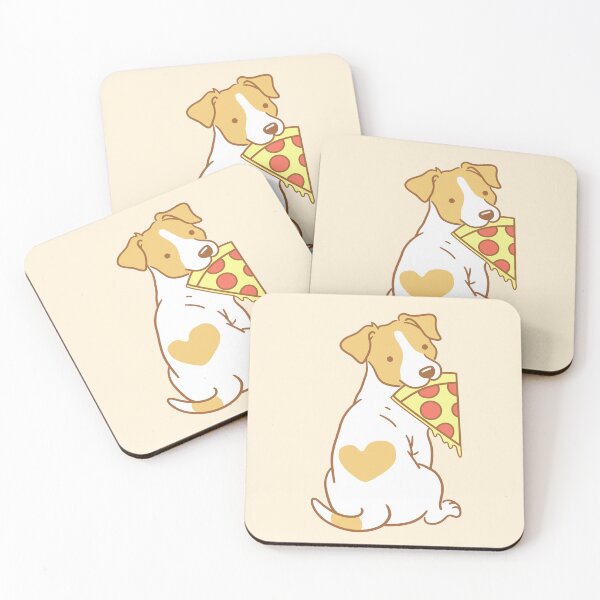 Item preview, Jack Russell Terrier and Pizza designed and sold by Wlaurence.