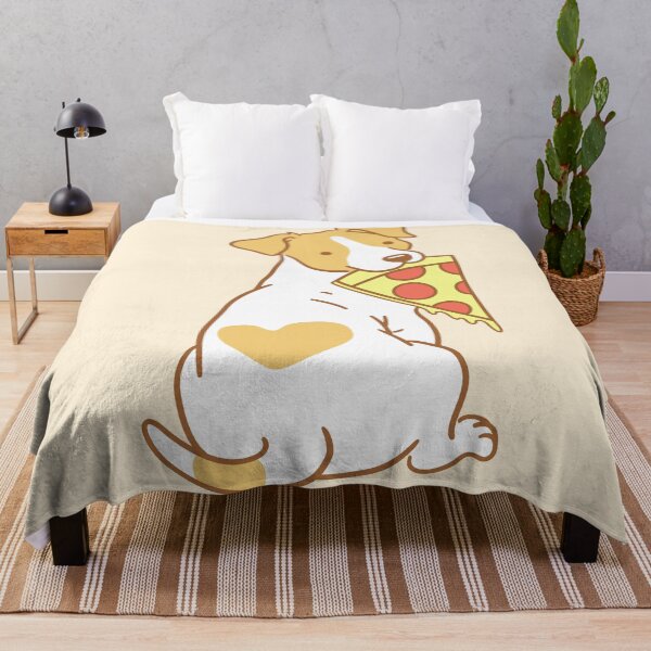 Item preview, Jack Russell Terrier and Pizza designed and sold by Wlaurence.