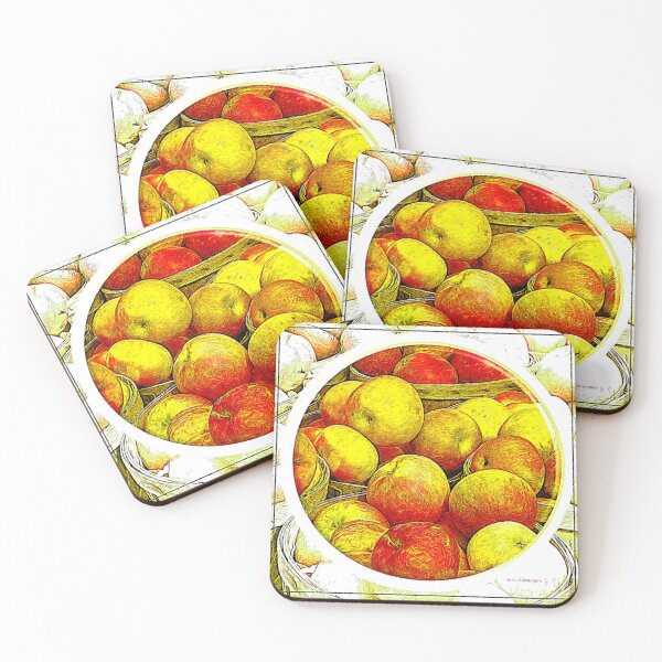 Item preview, Apples in Wooden Baskets, Still Life, Digital Art designed and sold by AMacGPhilly.
