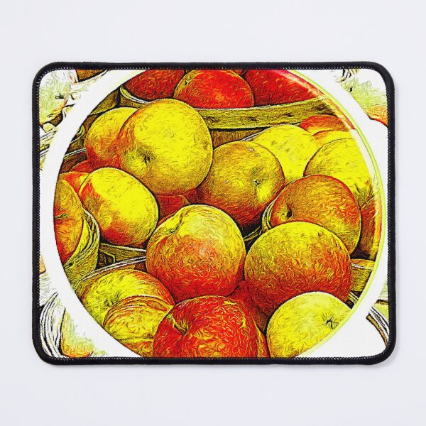 Item preview, Apples in Wooden Baskets, Still Life, Digital Art designed and sold by AMacGPhilly.