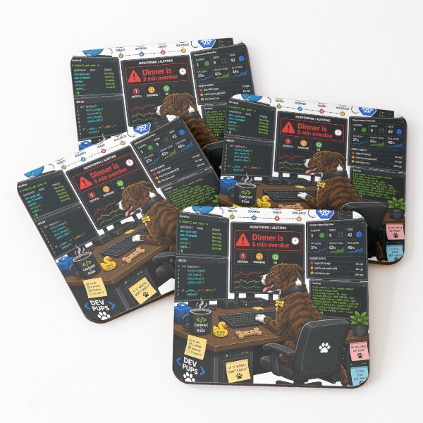 Item preview, CI-CD dog pipeline designed and sold by Against-the-Rot.