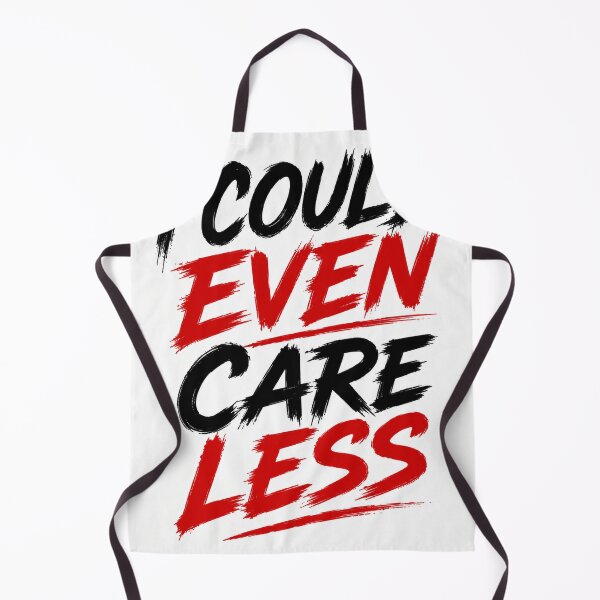 Item preview, I Could Even Care Less – Sarcastic Typography Design designed and sold by Pecata.