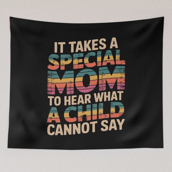Item preview, It Takes A Special Mom To Hear Autism Mom Design for Neurodiversity Supporters designed and sold by Redgiant87x.