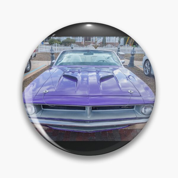 Item preview, 1970 Plum Crazy Purple Plymouth Hemi Barracuda 440-6 Convertible X150 designed and sold by RichFrancoCars.