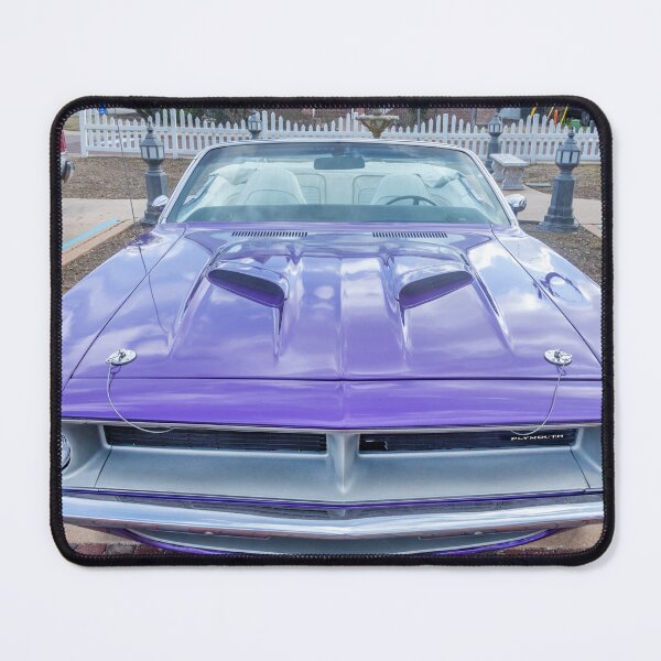 Item preview, 1970 Plum Crazy Purple Plymouth Hemi Barracuda 440-6 Convertible X150 designed and sold by RichFrancoCars.