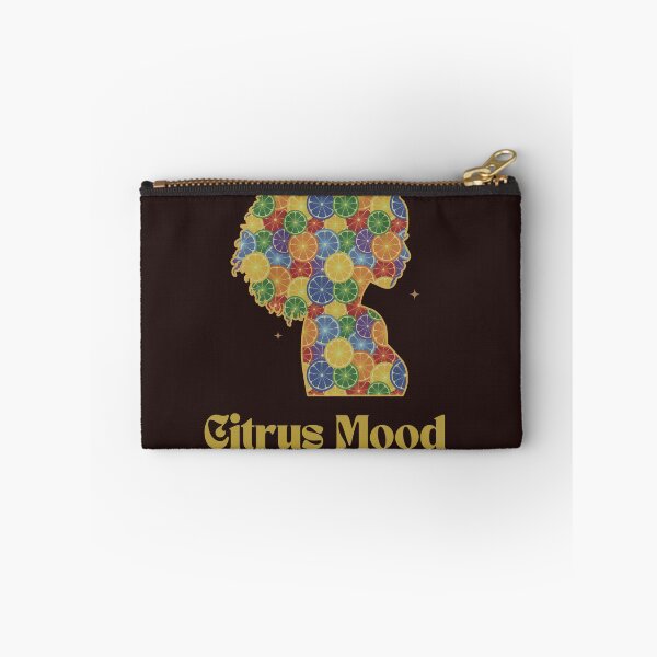 Item preview, Citrus Mood Afro Silhouette Tee designed and sold by QuirkyCloud Designs.