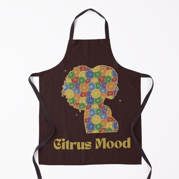 Item preview, Camiseta con silueta afro "Citrus Mood" designed and sold by QuirkyCloud Designs.