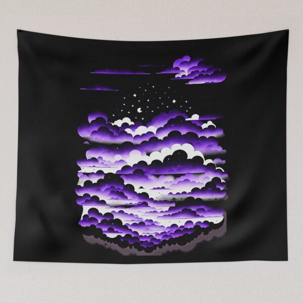 Item preview, *Dream Clouds T-Shirt – Surreal Streetwear Design ☁️?** designed and sold by CallisC-Arts.