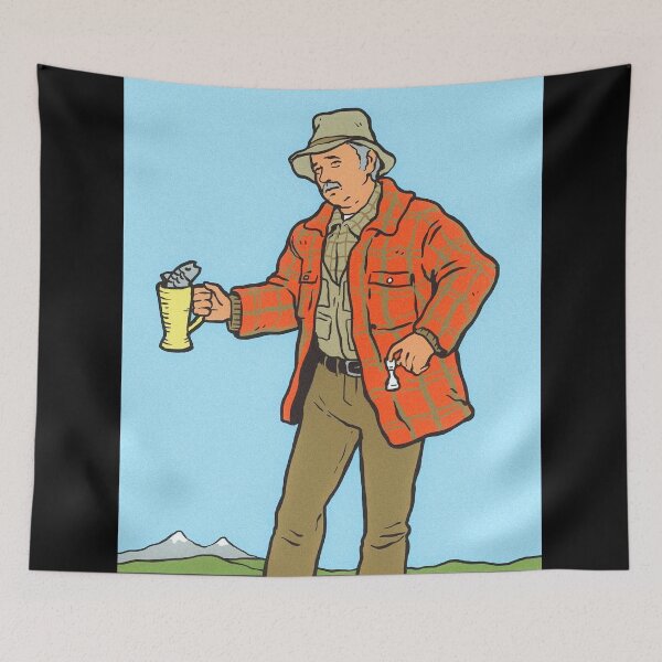 Item preview, PETE PEAKS FISH COFFEE designed and sold by FILM GUTTER.