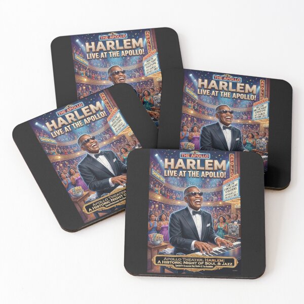 Item preview, RAY CHARLES - Live at the Apolo -  designed and sold by DBM Photo Art 1.