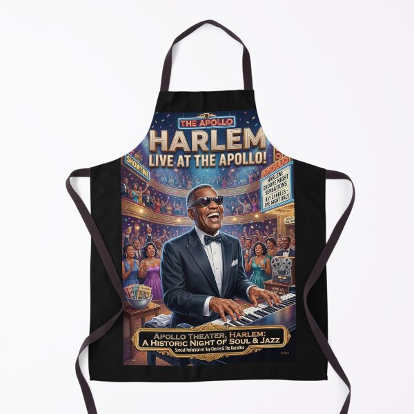Item preview, RAY CHARLES - Live at the Apolo - designed and sold by DBM Photo Art 1.