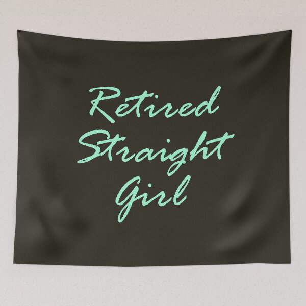 Item preview,  Retired Straight Girl Joke Later in Life Lesbian  designed and sold by TackyTime.