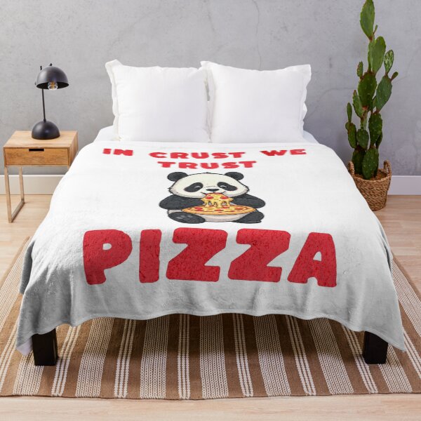 Item preview, In Crust We Trust Panda Pizza Lover designed and sold by Vision Crafted.