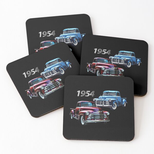Item preview, Vintage 1954 Pick Up Trucks, Classic American Truck Art designed and sold by classic car craze.