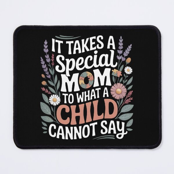 Item preview, It Takes A Special Mom To Hear Neurodiversity Apparel for Autism Awareness designed and sold by Redgiant87x.