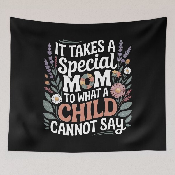 Item preview, It Takes A Special Mom To Hear Neurodiversity Apparel for Autism Awareness designed and sold by Redgiant87x.