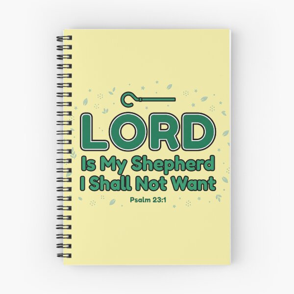 Item preview, Lord Is My Shepherd Typography designed and sold by RRRShop.