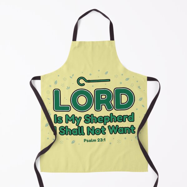 Item preview, Lord Is My Shepherd Typography designed and sold by RRRShop.