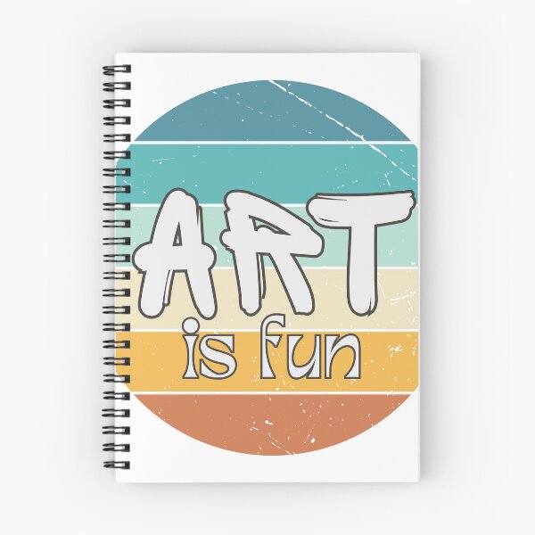 Item preview, Art is fun, Retro design designed and sold by Noydee Red Salavan.