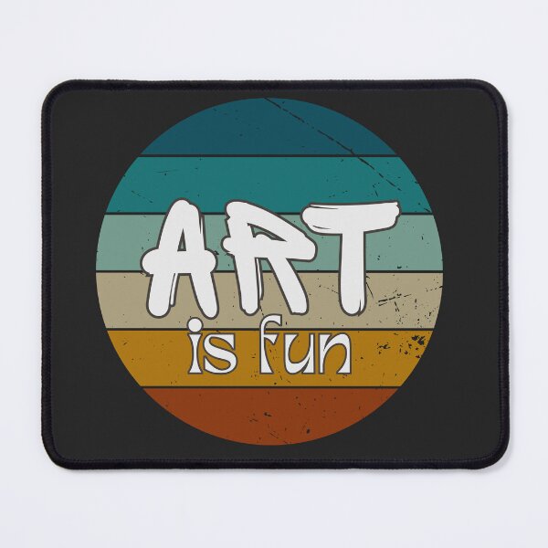 Item preview, Art is fun, Retro design designed and sold by Noydee Red Salavan.