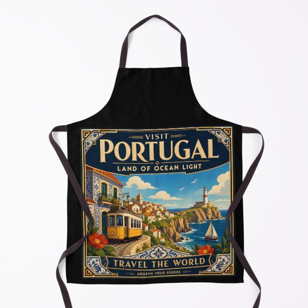 Item preview, Portugal Vintage Travel Poster Art designed and sold by amithc.