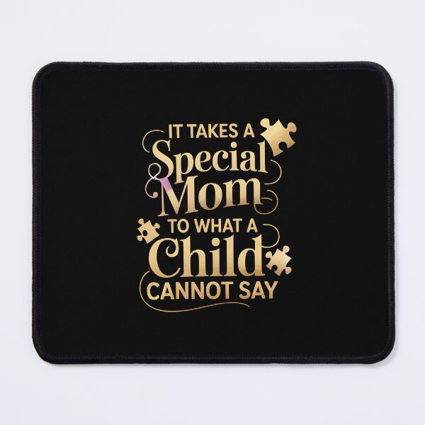 Item preview, It Takes A Special Mom To Hear Autistic Pride Design for Special Moms designed and sold by Redgiant87x.