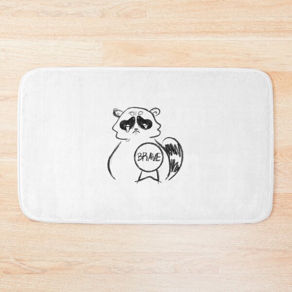 Item preview, Cute Trash Panda Sad Brave designed and sold by SktchTrashPanda.
