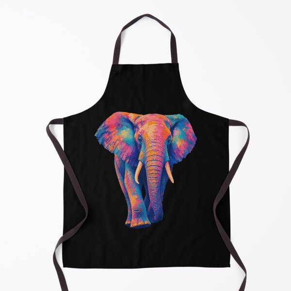 Item preview, Elephant Poster — Brushstroke Texture designed and sold by Jandedan.